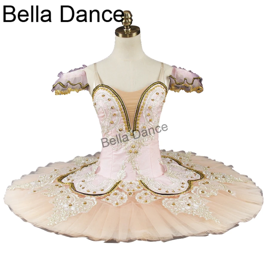 Adult Frumusete de Dormit Roz piersica Profesionale Balet Tutu Fete Clasice de Balet Tutu Profesional de Balet pentru Adulți Tutu BalletBT9044