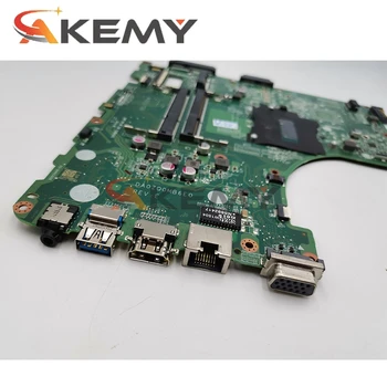 Akemy DA0ZQ0MB6E0 Pentru Acer aspire E5-471 E5-V3-471G-472P Placa de baza Laptop i3-4005u CPU original Placa de baza