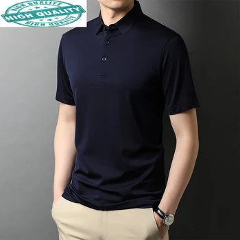 High-end tricou de Vara cu Maneci Scurte Om de Afaceri Tricouri coreean Streetwear Bărbați Îmbrăcăminte Camiseta Hombre WPY3730