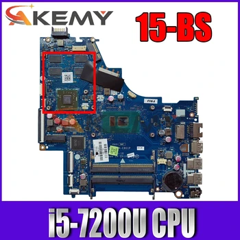Pentru HP 15-BS Laptop Placa de baza 924756-001 924756-501 924756-601 LA-E801P Cu i5-7200U CPU MB DDR4 Testat Navă Rapidă