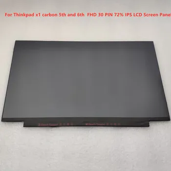 14.0 Inch LCD Display Module NV140FHM N61 B140HAN03.1 00NY435 00NY436 Pentru Thinkpad x1 carbon FHD 30PIN 72% Ecran LCD IPS Panel