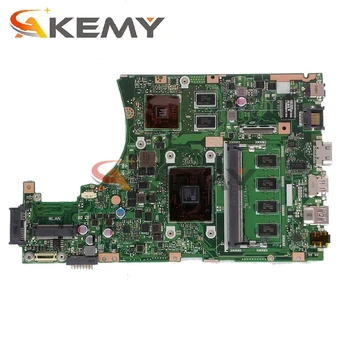 Akemy X455YI MAIN_BD._4G/A8-7410U CPU laptop placa de baza Pentru Asus X455YI X455Y X455DG X455D placa de baza test Ok