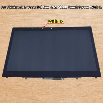 Laptop Display LCD B140han03.6 Ecran Tactil de Asamblare Pentru ThinkPad X1 Yoga 3rd Gen 01YT245 01YT244 01AY920 01AY975