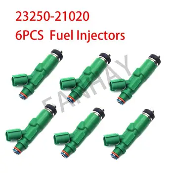 6Pcs/Lot Injectoare de Combustibil Pentru Toyota Prius 2001-2009 Scion XA XB 2004 2005 2006 23250-21020 2320921020