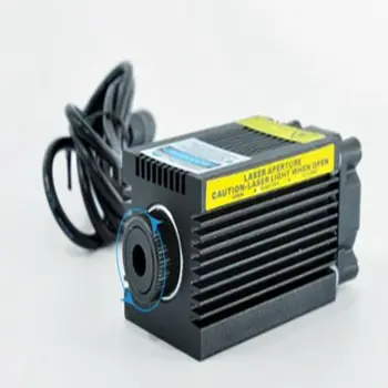 12V 450nm 1600mW 1.6 W Pur Violet Albastru Violet Laser Modulul w/ Adapter & Fan Răcindu