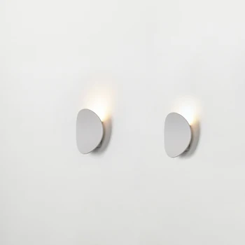 7W Aluminiu LED-uri Lampă de Perete de Perete Creativ Lumina Pentru o Parte Coridor Living Noptiera Tv de Perete corp de iluminat de Perete Tranșee RF106