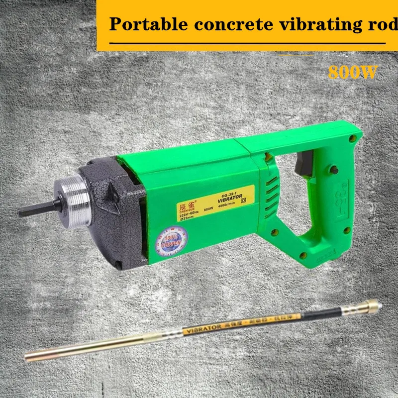 Portabile de beton vibratoare tija de mână vibrator vibrator rod instrumente de constructii