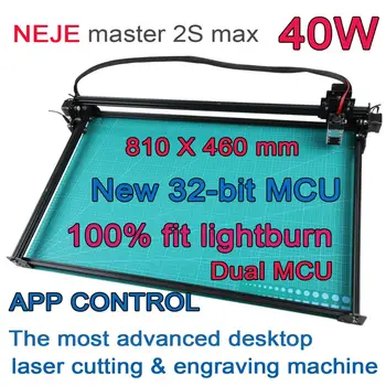 2020 NEJE Master 2 Max 460 x 810 mm, 40W Profesionale Masina de Gravat cu Laser Cutter - Lightburn - wireless - App de Control 2