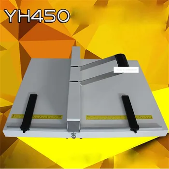 YH450 Grele hârtie Creaser manual, biguire 455mm hârtie foto de mașini, manual de notare automat, Manual de indentare mașină