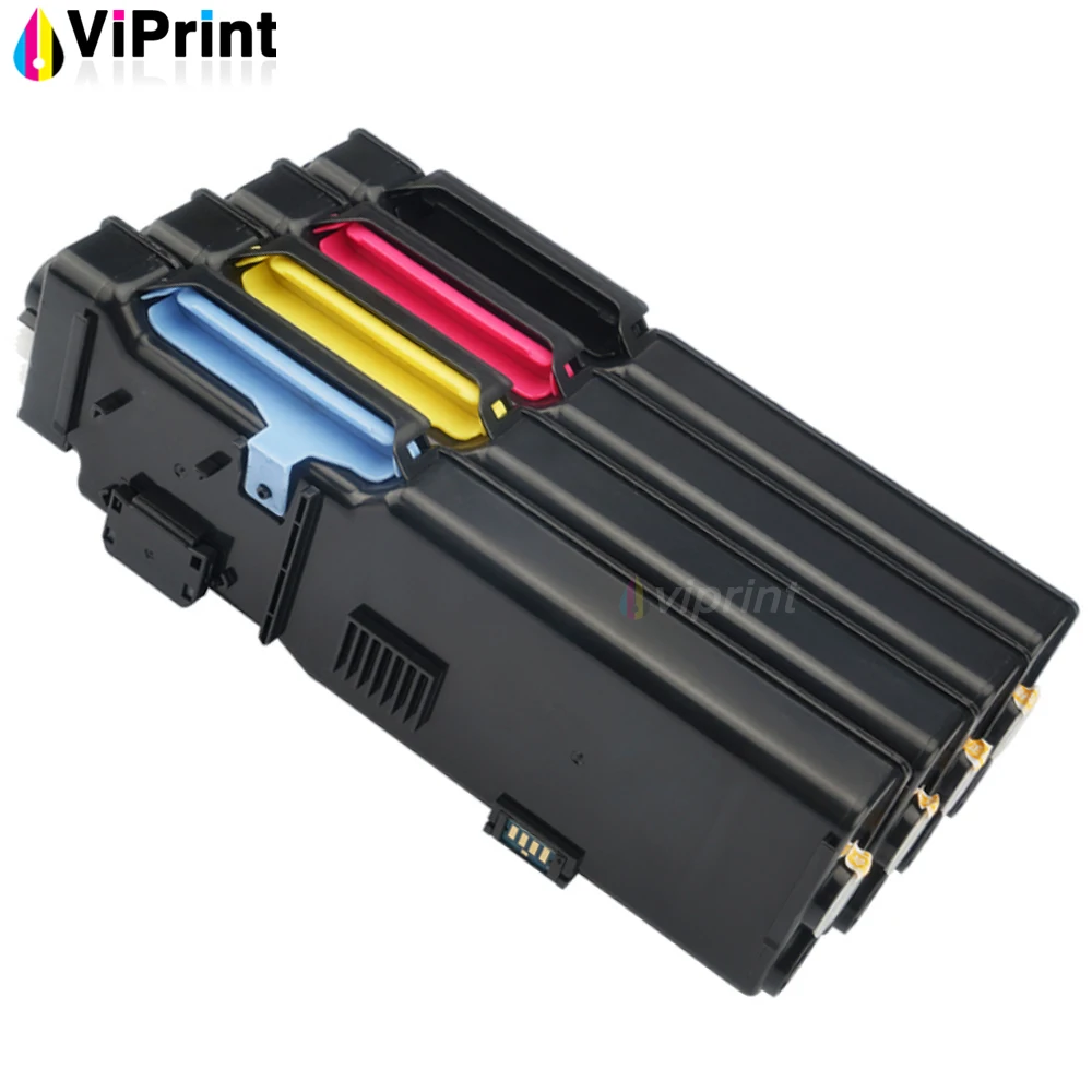 4 Cartuș de Toner Color Compatibil pentru Dell C2660 C2260dn C2265dnf Laser Printer