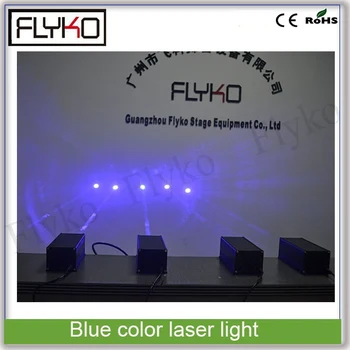 Control sunet fascicul de lumină de muzică portabil cu laser stage light party club nunta spectacol de 500mw de Iluminat proiector Albastru