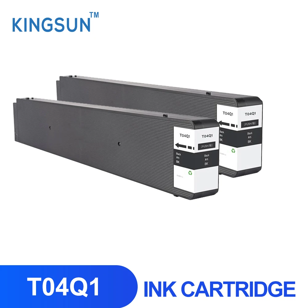 T04Q1 Cartuș de Cerneală cu Cerneală Pigment și Chip Compatibil pentru Epson Workforce WF-20590 Printer 855ML/BUC