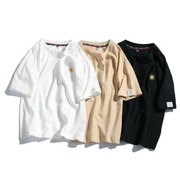 2021 Haine Noi de Moda Tricou de Bumbac de Vara Tricouri Supradimensionate Tricouri Casual Tricou pentru Streetwear