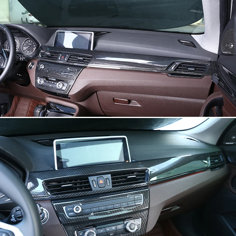 Pentru BMW X1 F48 X2 F47 2016-2021 ABS Fibra de Carbon de Bord Ornamente Consola centrala masca Panou Decorativ Masina de Styling Interior 1