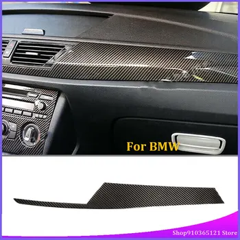 Pentru BMW Vechi X1 2010-Masina Centrală de Control Panoul de Instrumente Reale de Fibra de Carbon (Moale) Mașină de Accesorii de Interior (Stânga Titan)
