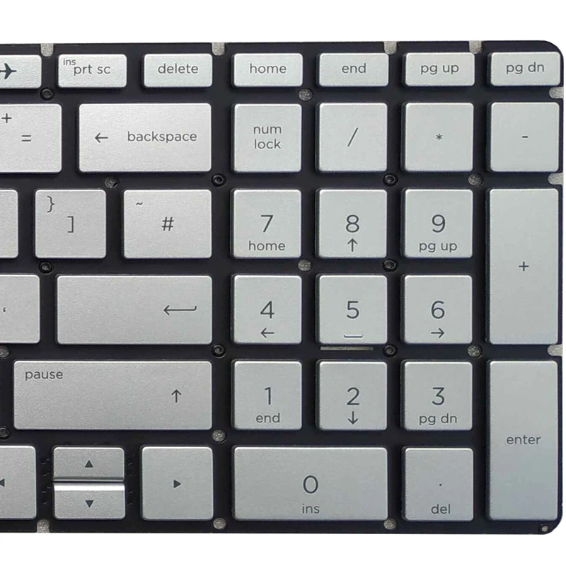 Marea BRITANIE tastatura laptop pentru HP envy x360 TPN-W127 15-bp105TX 15-bp106TX 15-bp107TX 15-BP111DX bp102TX bp103TX negru argintiu 3