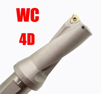 WC SP C40 4D 41 42 43 44 45 mm Indexabile Introduce Burghie Metal Foraj de mică adâncime Gaură U Tip Burghiu Pentru SP Introduce