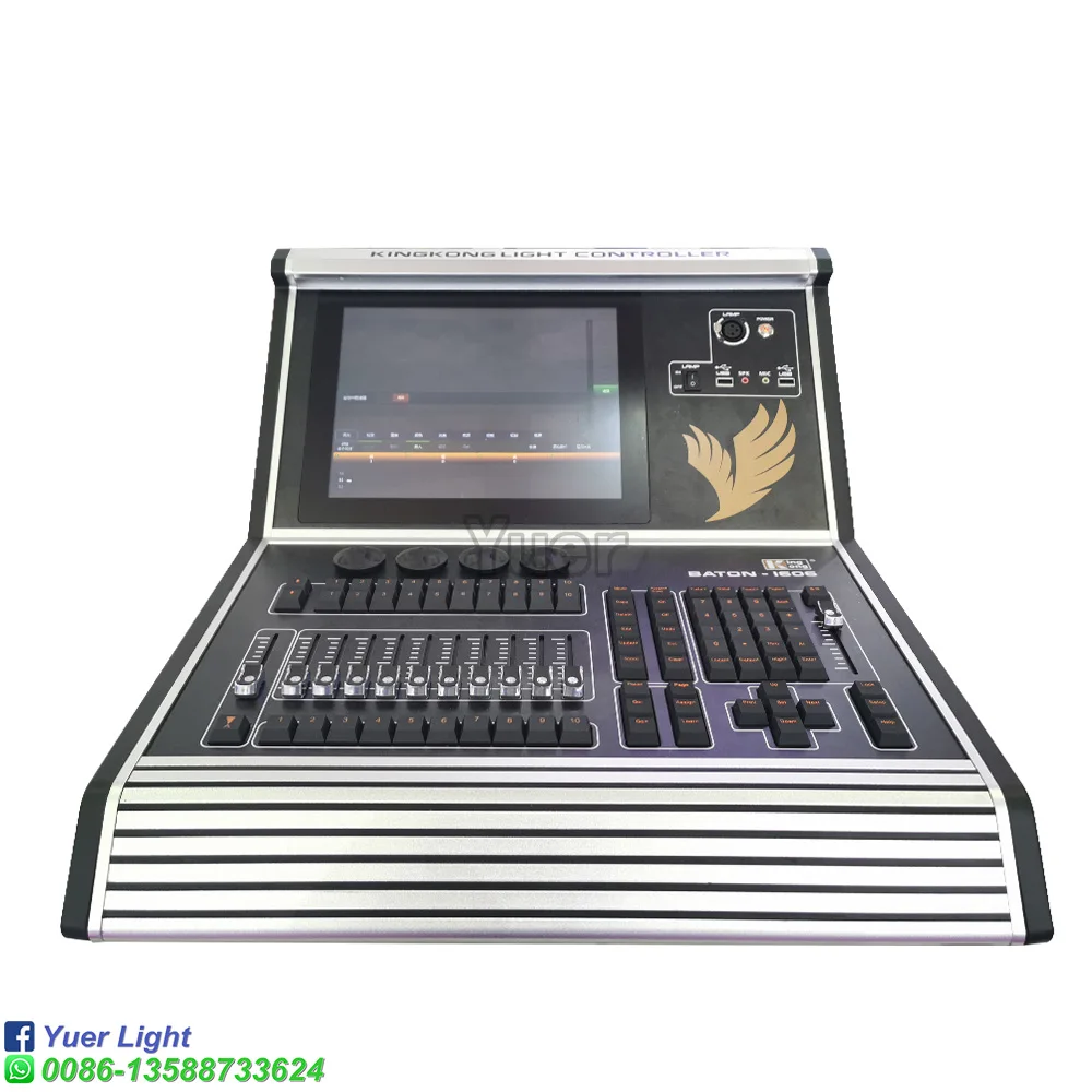 Kingkong BATON 1606 Profesional DMX Controller DJ Disco Etapă Consola de Echipamente 2048 Canale DMX512 Alerga 30 de scene Împreună 1