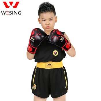 Mici Mănuși de Box din Piele Kick Everlast Aur Copii Lupta Mănuși de Box Karate Luva De Goleiro Arte Martiale Produse YD50ST