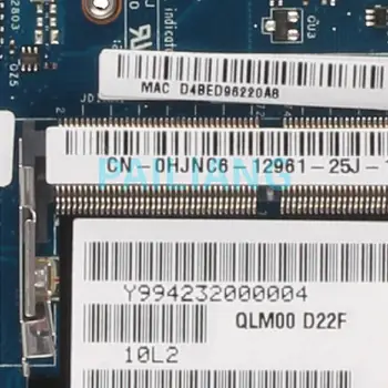 PAILIANG Laptop placa de baza Pentru DELL XPS L421X I7-3517U Placa de baza LA-7841P 0HJNC8 SR0N6 N13P-GV-S-A2 DDR3 tesed
