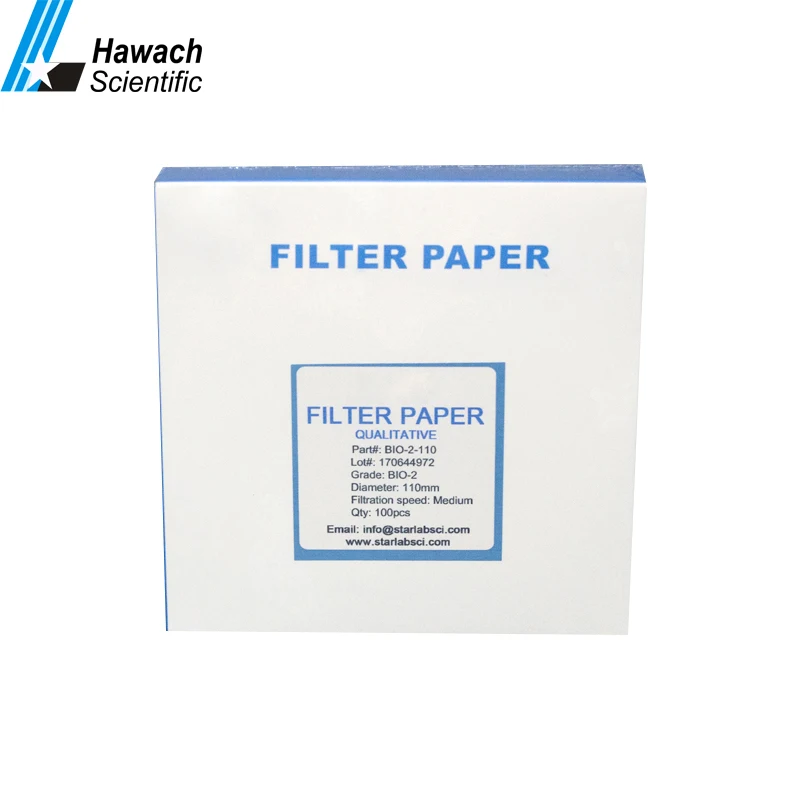 Medicina calitative d9 laborator cutie de filtru hârtie pentru laborator 3pcs 3