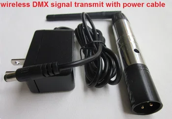 1 Pereche De 2.4 G ISM DMX512 Wireless de sex Feminin de sex Masculin 3 Pini XLR Transmite Dispozitiv Receptor Pentru CONDUS în Mișcare Cap Lumina LED Par Cutii 4