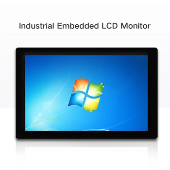 15.6 Inch Monitor de Tablet Display LCD Ecran Desktop VGA HDMI AV TV 1920*1080 Nu Touch Screen industriale monitor de calculator