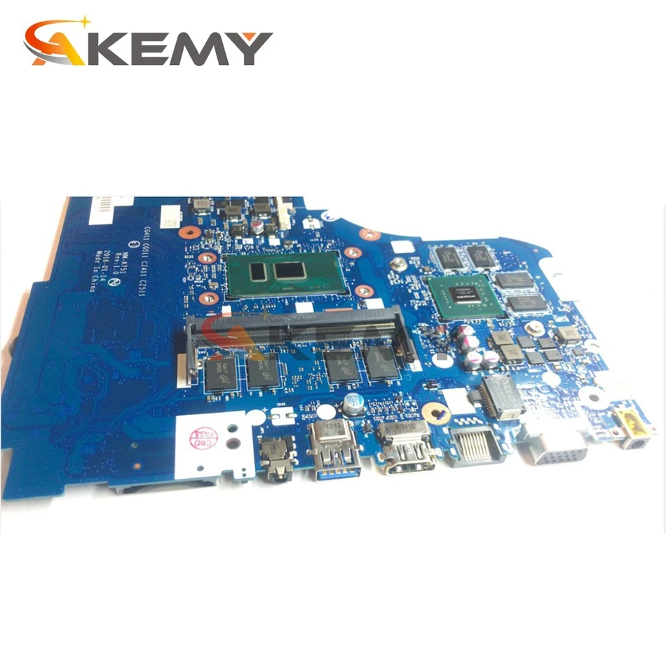 Akemy Pentru Lenovo 310-15ISK 510-15ISK 510 310-15IKB Notebook Placa de baza NM-A751 CPU I7-6500U 4GB RAM GPU GT940M /920M de Testare