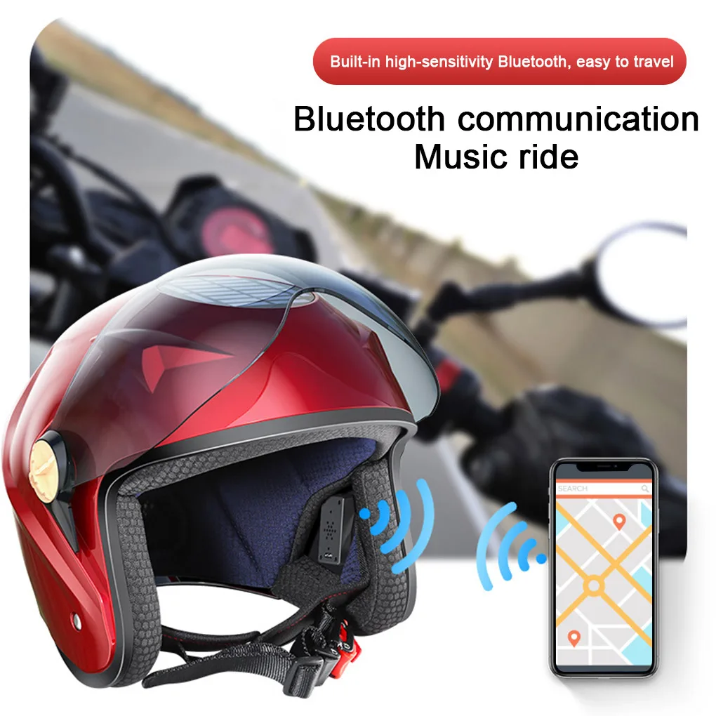 Moto bluetooth Wireless Noise cancel Cască Cască Hands Free BT V4.2 Interfon Handsfree Cu Microphonefor Motocicleta 1