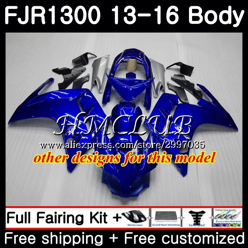 Kit Pentru YAMAHA FJR1300A FJR-1300 FJR 1300 2013 2016 12HC.0 FJR1300 UN FJR-1300A FJR1300 13 14 15 16 Carenaj Fabrica roșu 4