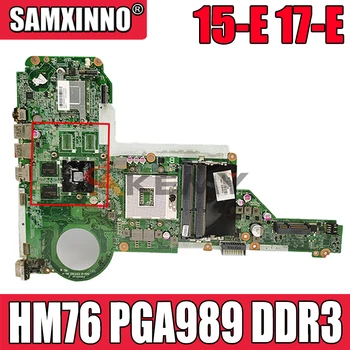 Original Pentru HP 15-E 17-E Placa de baza Laptop DA0R62MB6E1 720459-501 720459-001 HM76 PGA989 DDR3 Placa de baza Testat Navă Rapidă